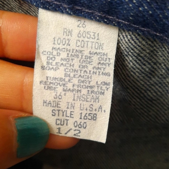 Sold on Mercari Vintage dead stock high rise roughrider jeans - Picture 7 of 10